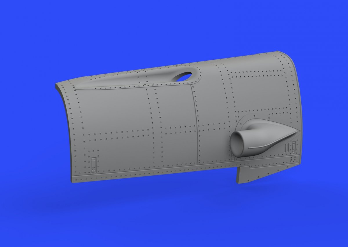 Eduard 648300 Bf 109F engine &amp;amp; fuselage guns EDUARD 1/48 – zdjęcie 7
