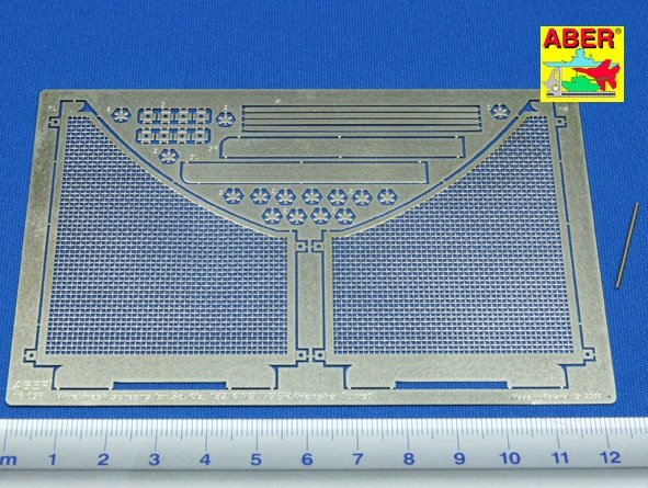 Aber 16036 Tiger II Henshel Vol.3 - Anti Mine Mesh 1/16 – imagen 2