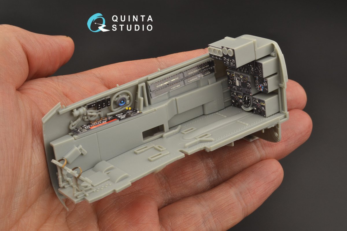 Quinta Studio QD32103 He 219 3D-Printed &amp;amp; coloured Interior on decal paper ( ZM SWS ) 1/32 – zdjęcie 4