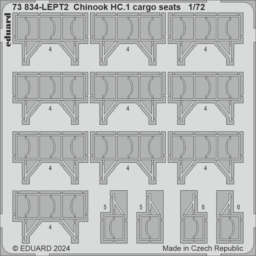 Eduard BIG72185 Chinook HC.1 detail set Airfix 1/72 – immagine 5