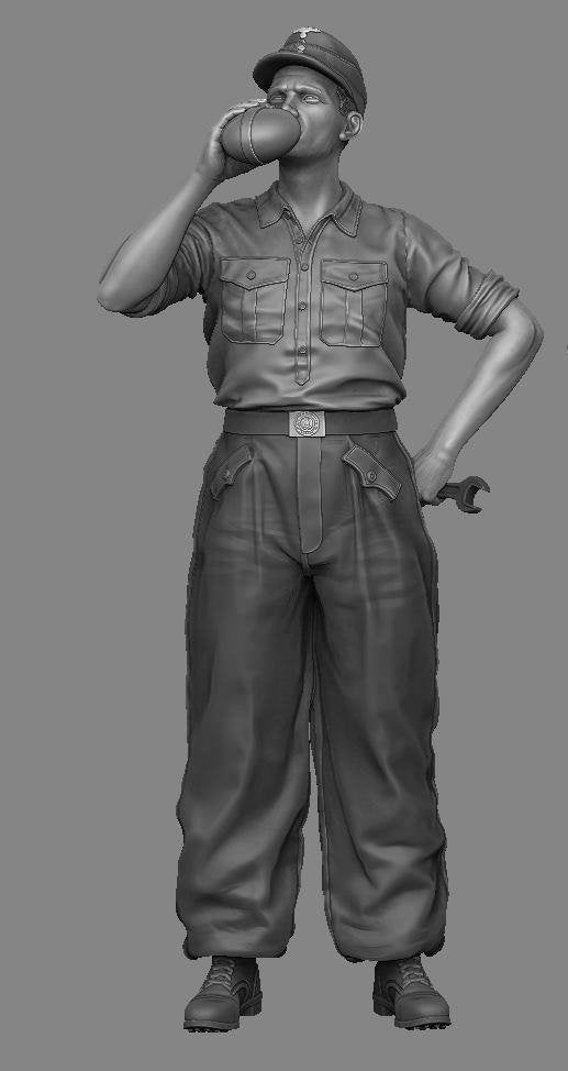 Panzer Art FI35-136 German Tank mechanic set 1/35 – imagen 2