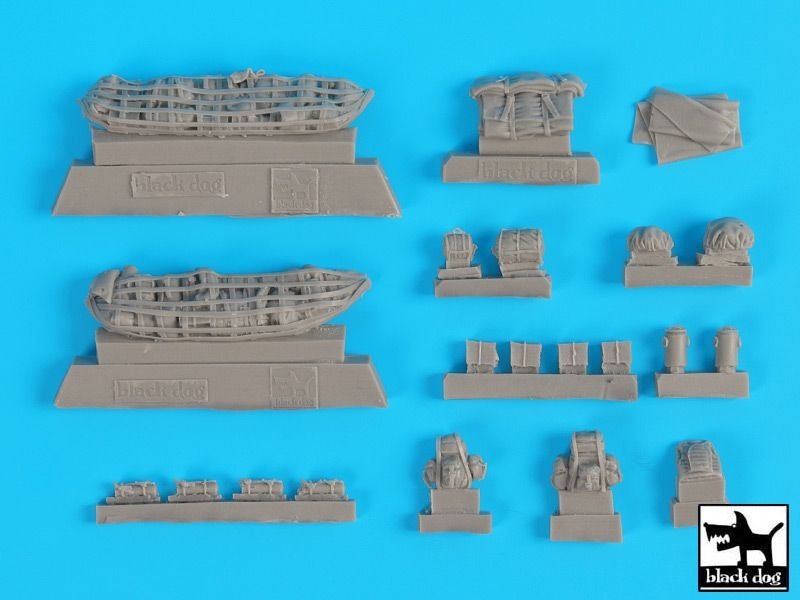 Black Dog T72100 British Warrior accessories set for Trumpeter 1/72 – imagen 6