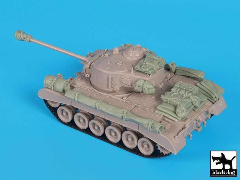 Black Dog T72099 US M26 Pershing accessories set for Trumpeter 1/72 – imagen 4
