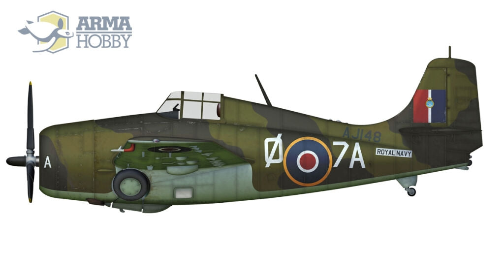 Arma Hobby 70065 F4F-4 Wildcat Operation Torch 1/72 – immagine 6