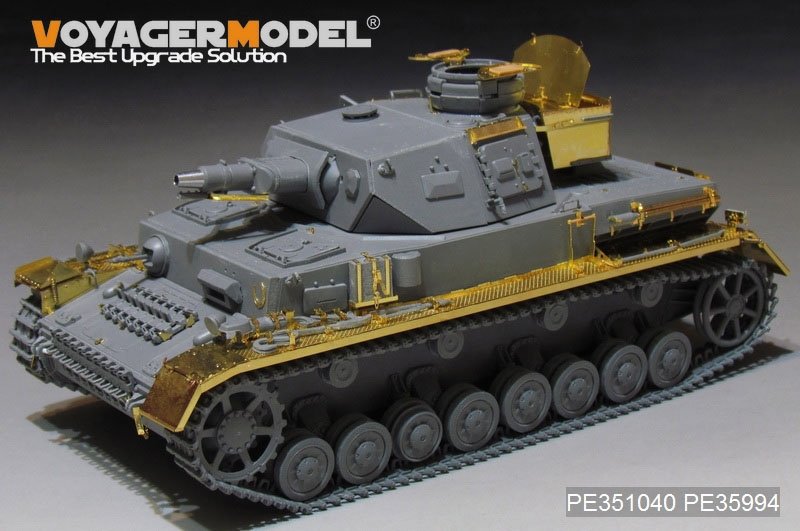 Voyager Model PE351040A WWII German Pz.Kpfw.IV Ausf.F1 Basic（A ver without included Ammo）（For Border BT-003）1/35 – zdjęcie 3