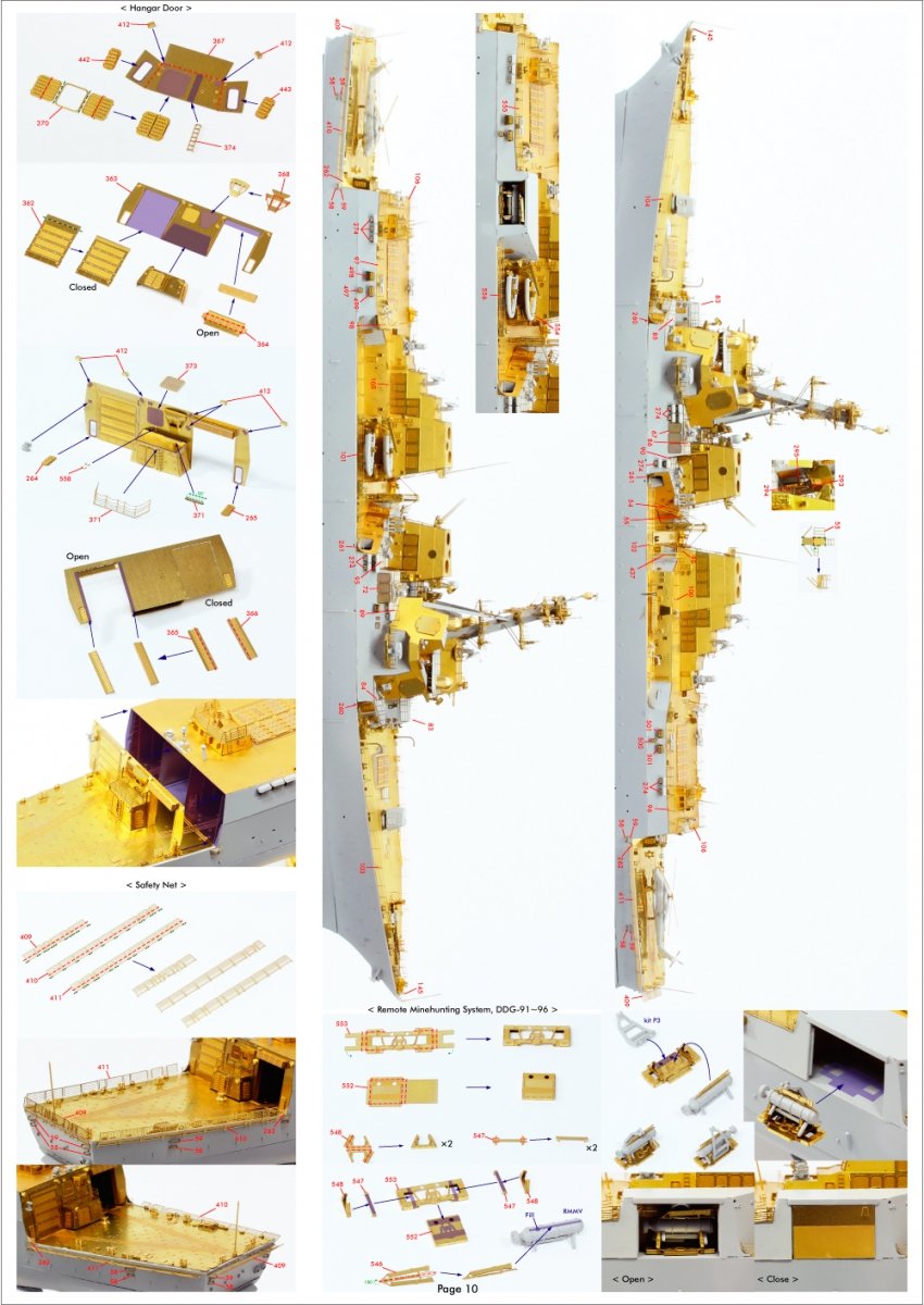 Pontos 35028F1 USS DDG-92 Momsen Flight IIa Detail Up Set 1/350 – imagen 19