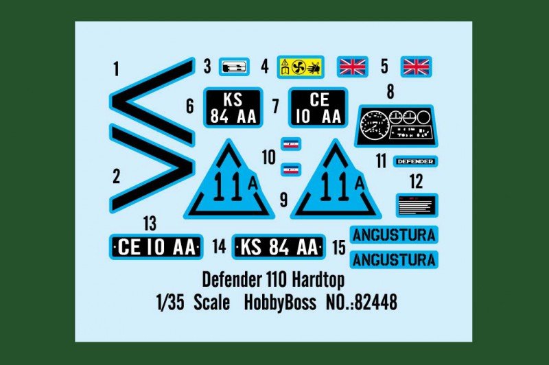 Hobby Boss 82448 Defender 110 Hardtop 1/35 – immagine 2