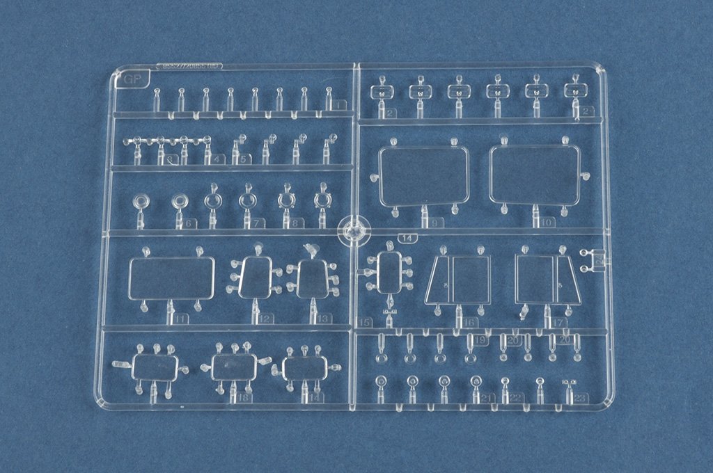 Hobby Boss 85527 Scammell Commander with 62 tonne Crane Fruehauf semi-trailer 1/35 – zdjęcie 19