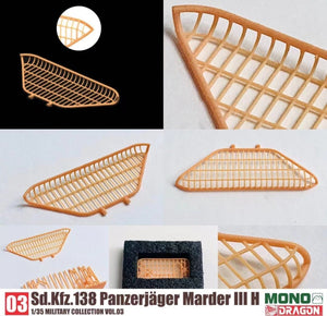 Dragon MD003 Sd.Kfz.138 Panzerjager MARDER III H w/Interior 1/35 – immagine 2
