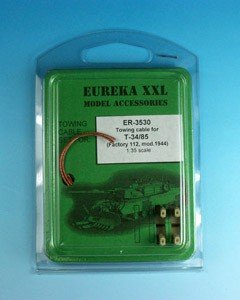 Câble de remorquage Eureka XXL ER-3530 pour T-34/85 fabriqué par l&amp;#39;usine 112 mod.1944 1/35