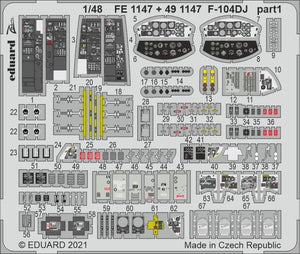 Eduard BIG49282 F-104DJ KINETIC 1/48 – imagen 3