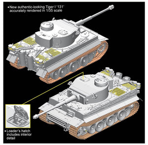 Dragon 6820 Tiger I 131 s.Pz.Abt.504 Tunisia – imagen 4