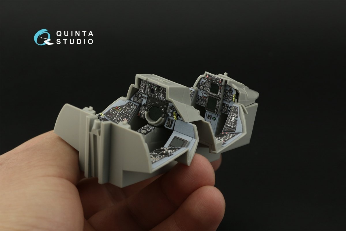 Quinta Studio QDS-32098 F-14A 3D-Printed &amp;amp; coloured Interior on decal paper ( Trumpeter ) (Small version) 1/32 – imagen 7