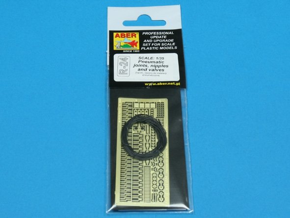 Aber R-24 Pneumatic joints, nipples and valves 1/35 – Bild 3