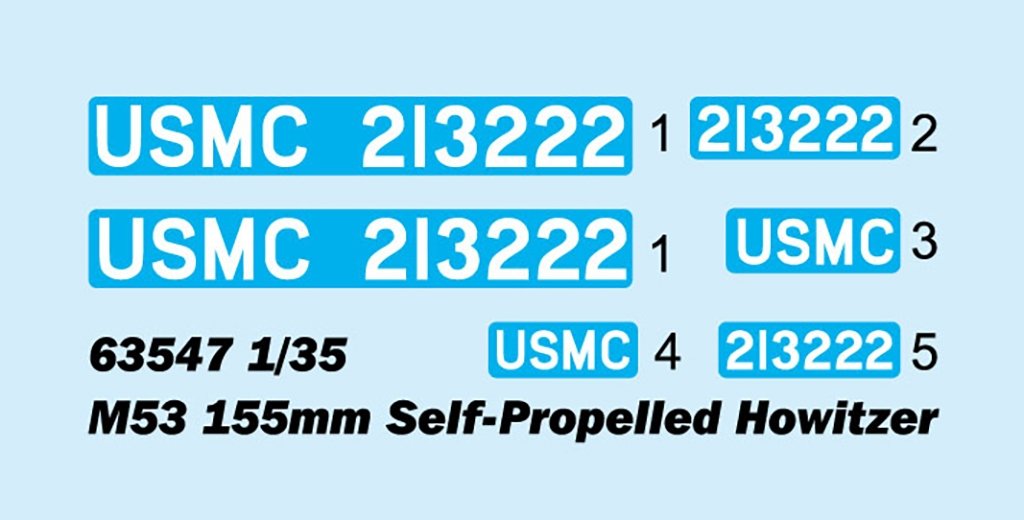 I Love Kit 63547 M53 155mm Self-Propelled Howitzer 1/35 – immagine 4