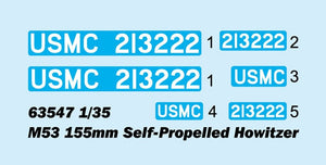 I Love Kit 63547 M53 155mm Self-Propelled Howitzer 1/35 – immagine 4