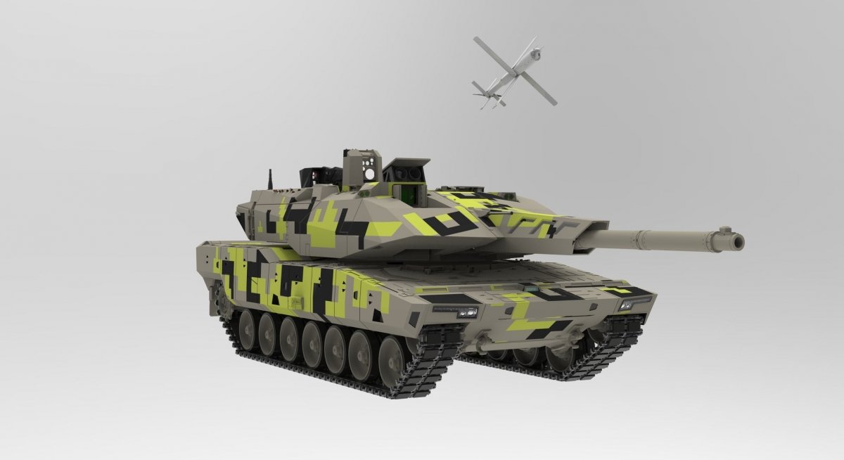 Amusing Hobby 35A047 KF-51 Panther 4th Generation Main Battle Tank 1/35 – immagine 2