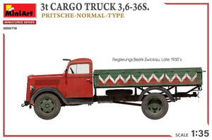 MiniArt 38079 3t CARGO TRUCK 3,6-36S. PRITSCHE-NORMAL-TYPE 1/35 – Bild 11