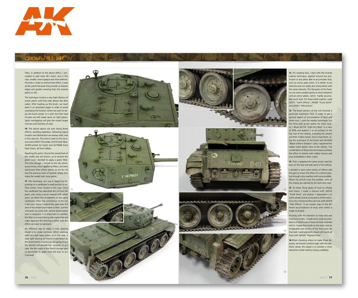 AK Interactive AK4801 4X2 Ingles – imagen 9