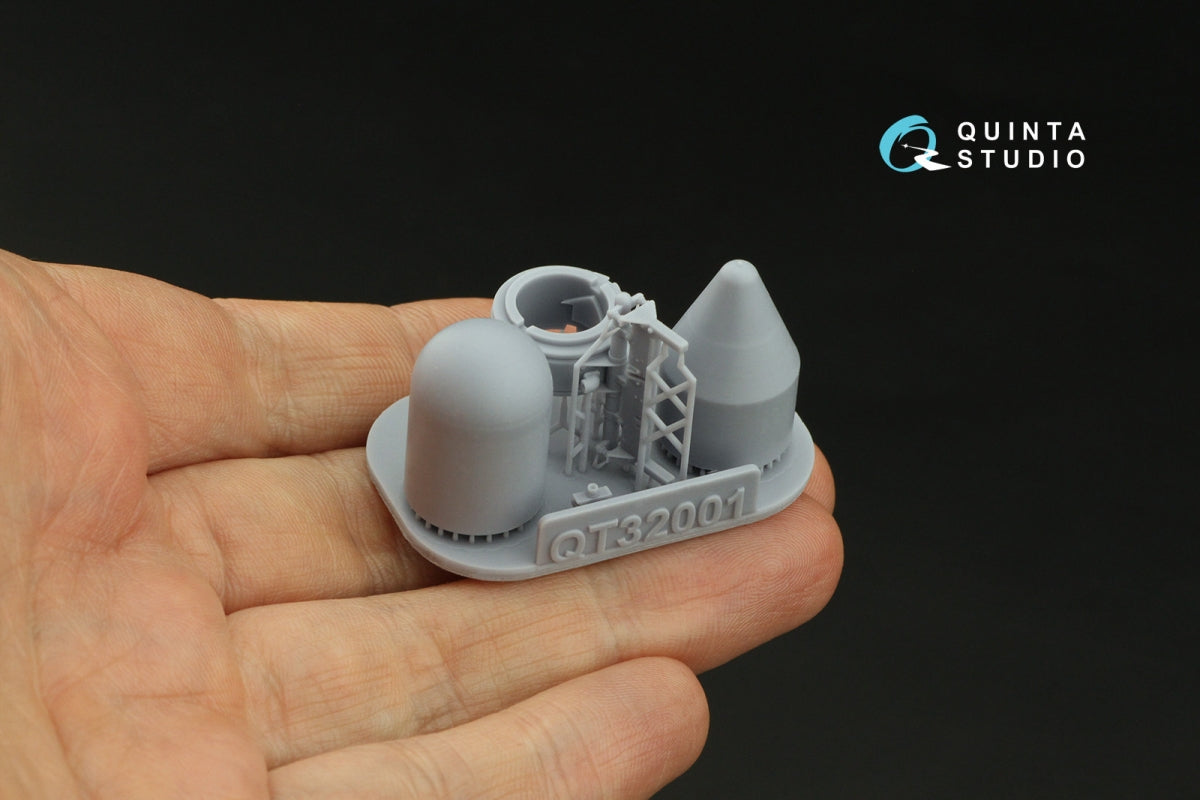 Quinta Studio QT32001 AN/APS-4 Radar Pod (All kits) 1/32 – imagen 3