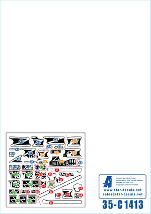 Star Decals 35-C1413 War in Ukraine # 21. Russian BMP-3 in 2022-23 1/35 – Bild 3