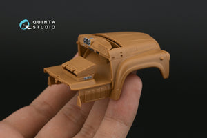 Quinta Studio QD43002 ZIL-MMZ-555 3D-Printed coloured Interior on decal paper (Zvezda) 1/43 – zdjęcie 11
