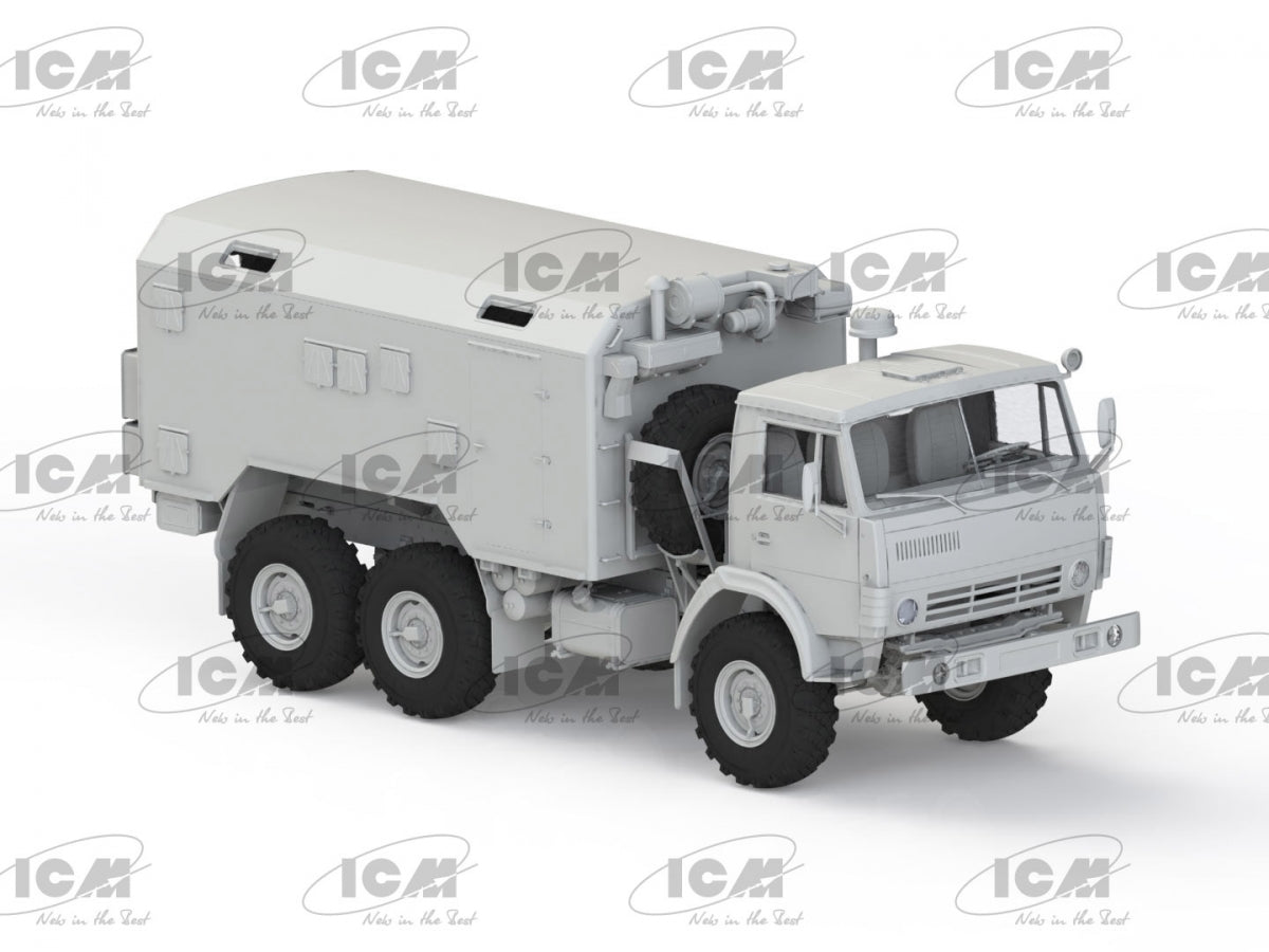 ICM 35004 KAMAZ-4310 Ukrainian Military Box Truck 1/35 – imagen 3