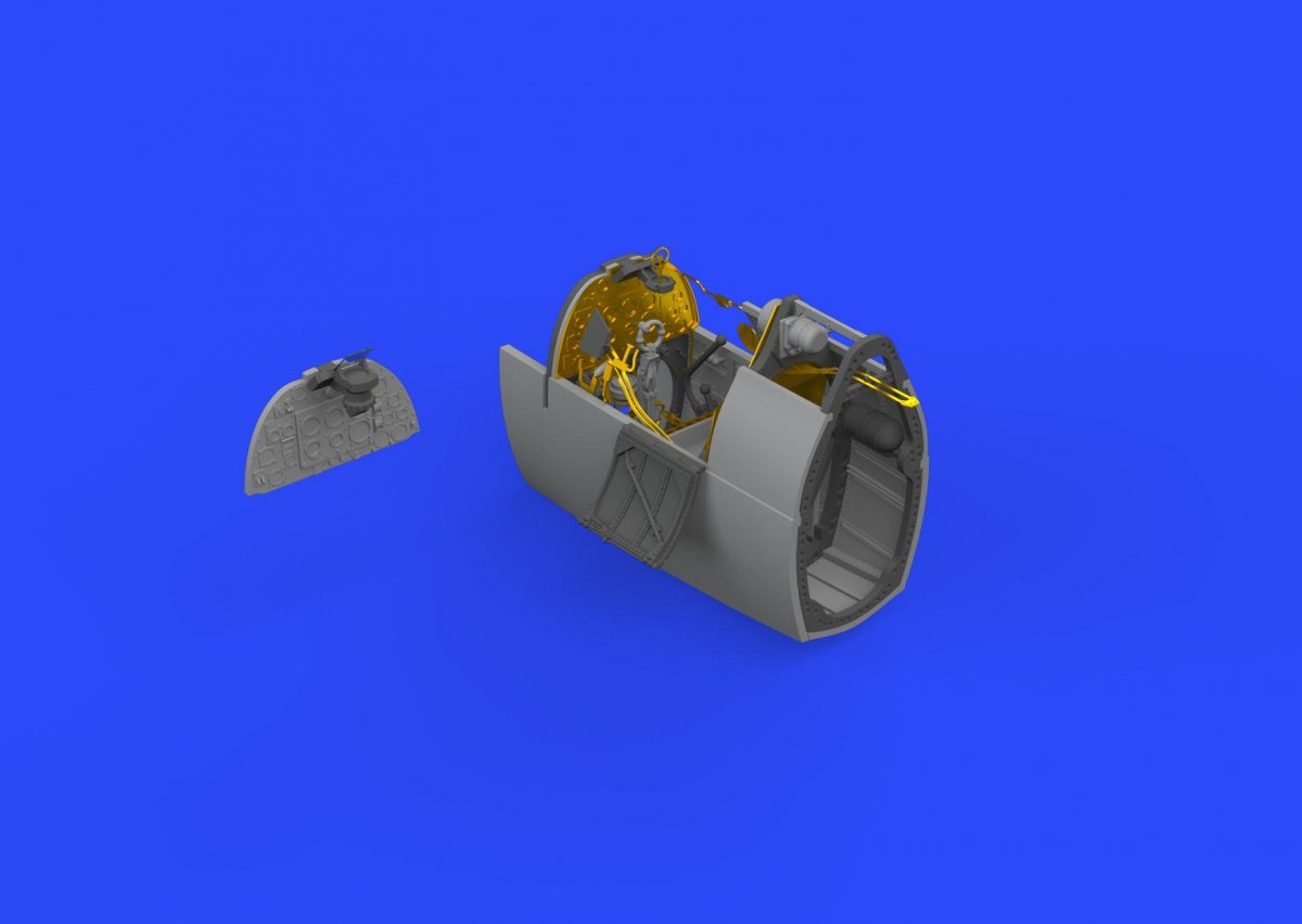 Eduard 648466 Spitfire Mk. And cockpit 1/48 TAMIYA – image 2