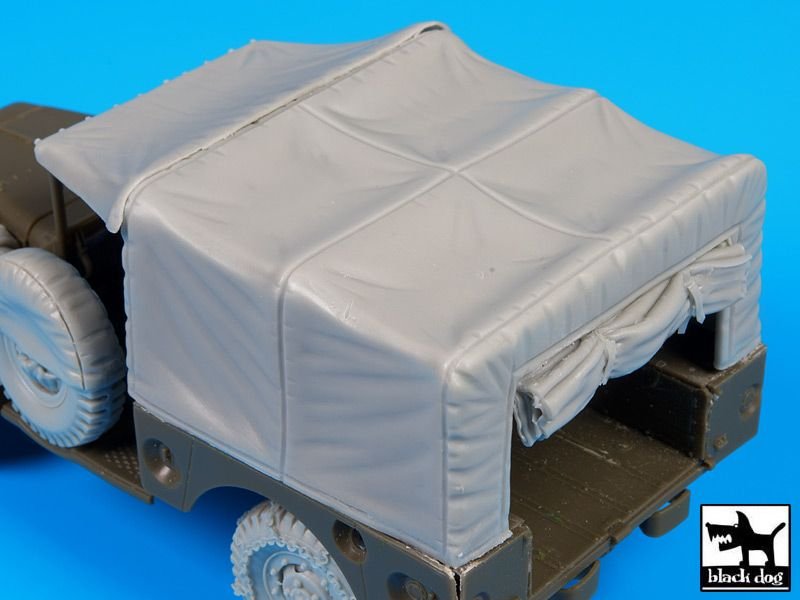 Black Dog T35103 Us Dodge canvas accessories set 1/35 – Bild 4