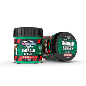 AK Interactive AK1223 EMERALD SPHERE – WARGAME TERRAINS 100ML