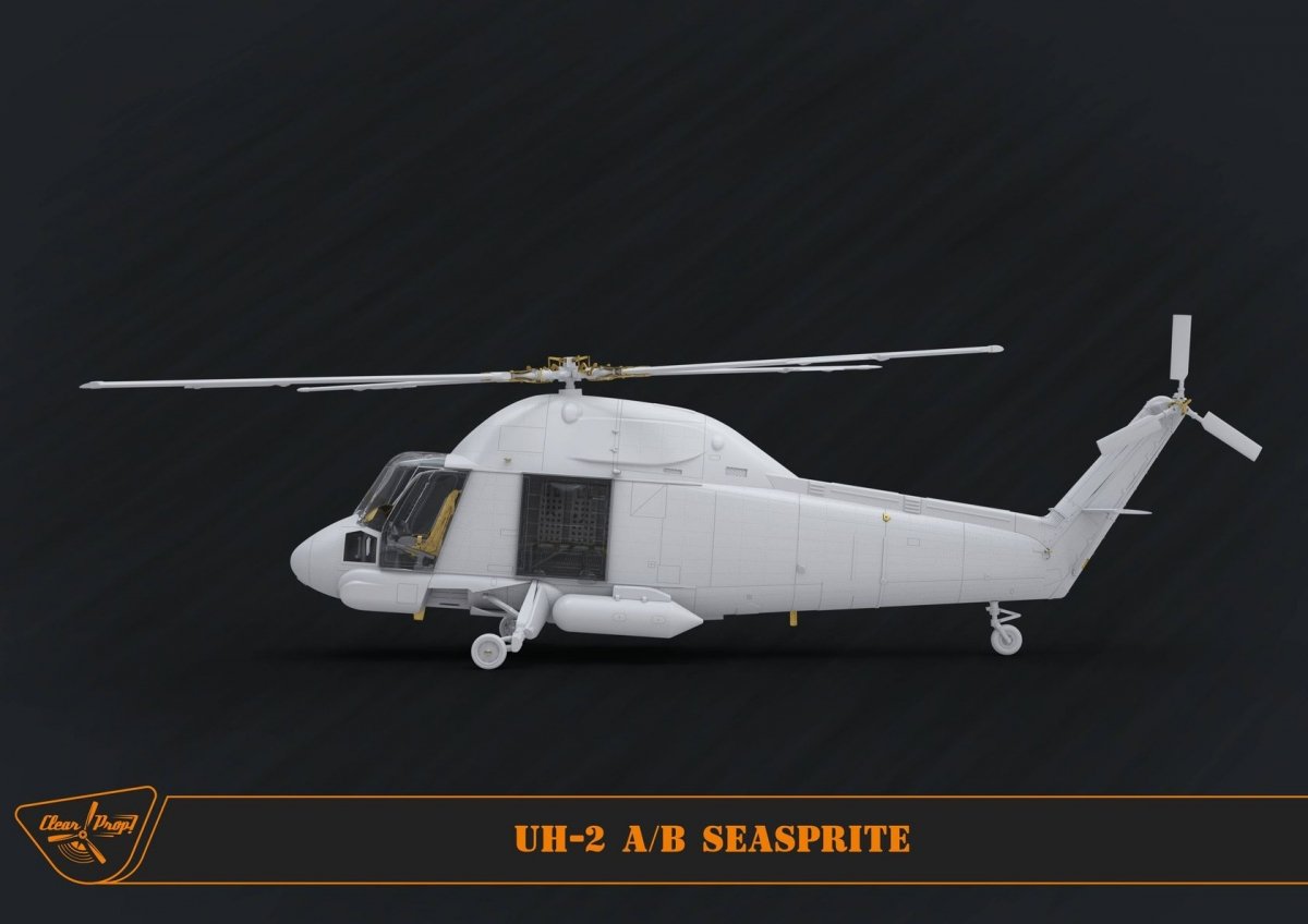 Clear Prop! CP72002 UH-2 A/B Seasprite ADVANCED KIT 1/72 – image 3