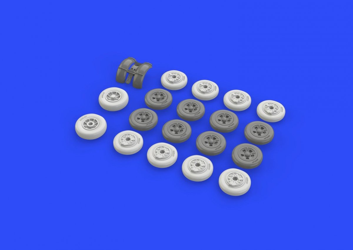 Eduard 672143 Victor wheels 1/72 AIRFIX – image 3