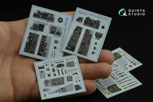 Quinta Studio QD32035 F-4C 3D-Printed &amp;amp; coloured Interior on decal paper (for Tamiya kit) 1/32 – imagen 2