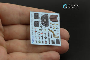 Quinta Studio QD48120 Spitfire Mk.VIII 3D-Printed &amp;amp; coloured Interior on decal paper (Eduard) 1/48 – Bild 5