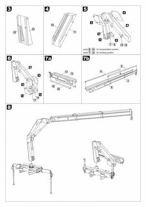 Armory Models 72403 IM-55 telecsopic boom, for russian modern trucks 1/72 – imagen 11