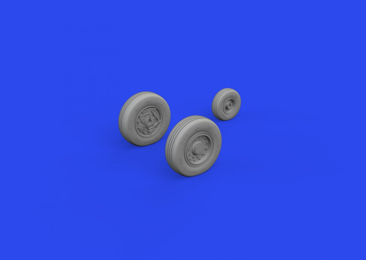 Eduard 648923 A-10C wheels Academy 1/48 – immagine 2