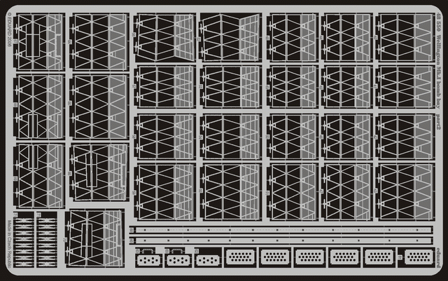 Eduard 48550 Wellington bomb bay (for Trumpeter kits) 1/48