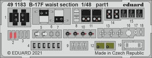Eduard BIG49298 B-17F part I HK Models 1/48 – imagen 4