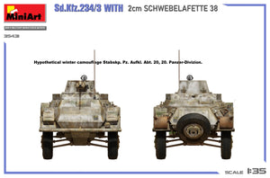 MiniArt 35431 Sd.Kfz.234/3 Avec 2cm Schwebelafette 38 1/35 – image 16