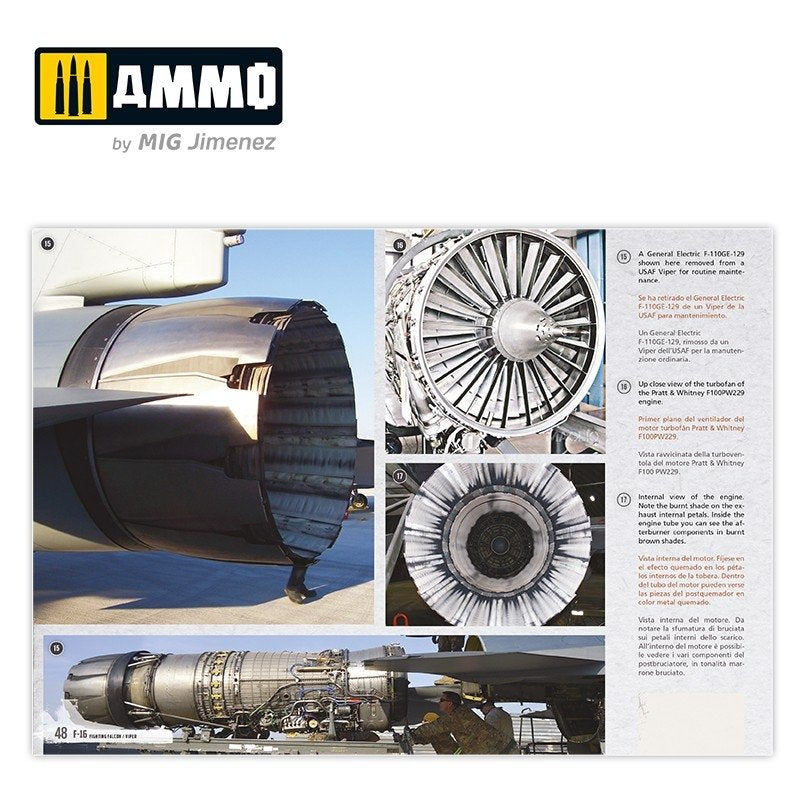 AMMO of Mig Jimenez 6029 F-16 Fighting Falcon / VIPER. Visual Modelers Guide Multilingüal (Eng, Spa, Ita) – Bild 6