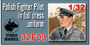 ToRo Model 32F03 Wrzesień 1939 - Pilot w Mundurze Wyjściowym / September 1939 - Polish Fighter Pilot in full dress uniform 1/32 – zdjęcie 2