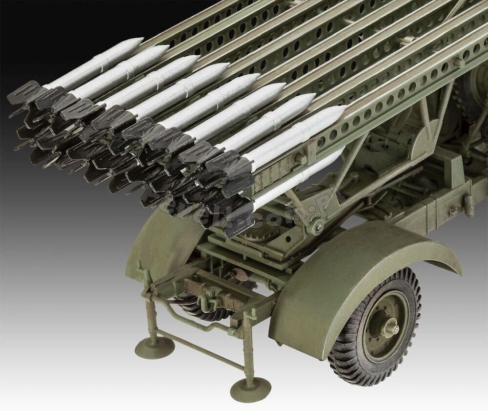 Revell 03338 W.O.T. 8 BM-13-16 Katyusha/ Cargo 1/35 – zdjęcie 5