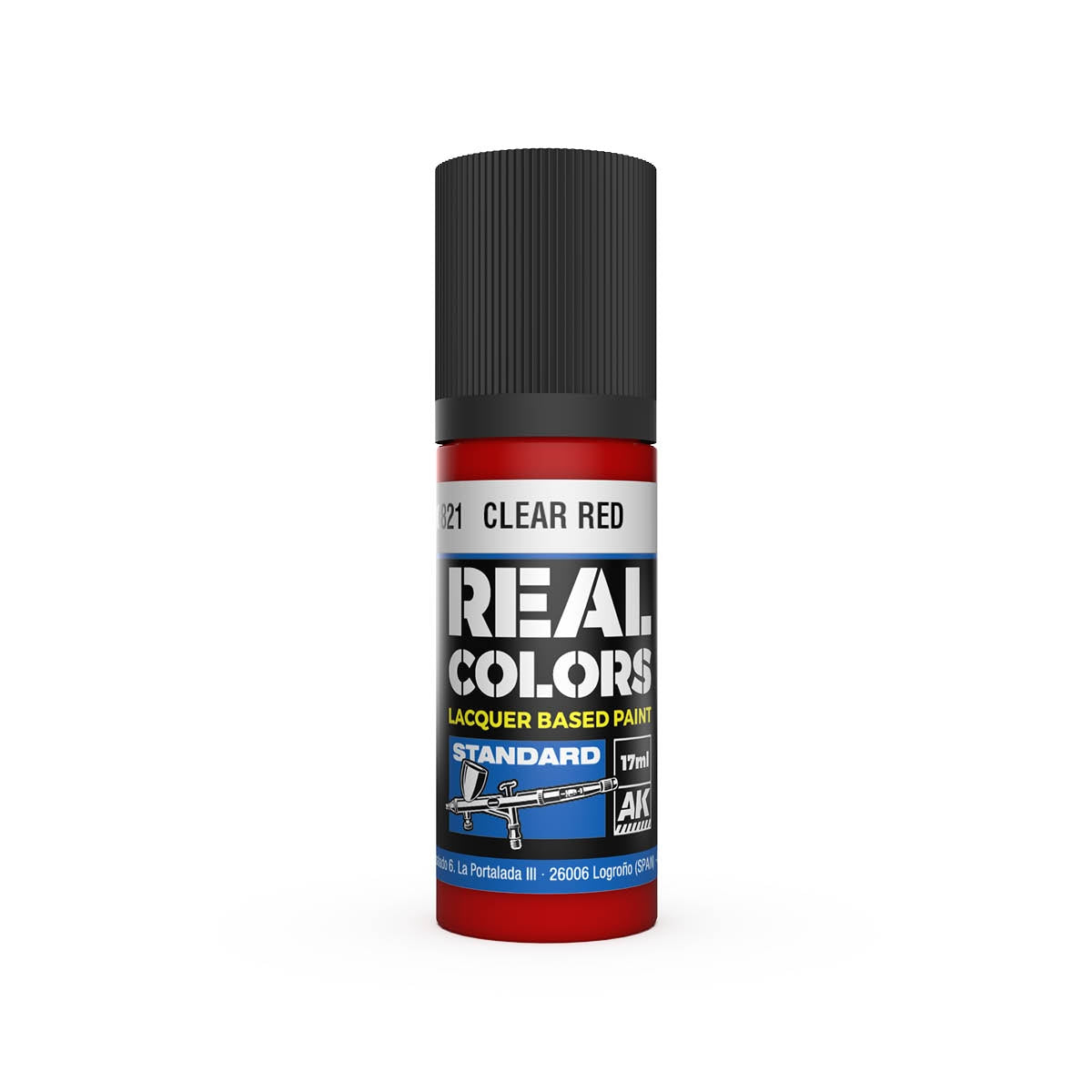 AK Interactive RC821 Rouge Transparent 17 ml – image 2