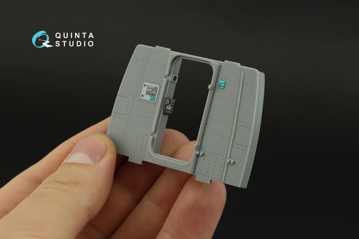 Quinta Studio QD35077 Ka-29 3D-Printed &amp;amp; coloured Interior on decal paper (Trumpeter) 1/35 – immagine 8