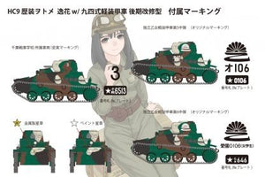 Fine Molds HC09 Itsuka avec chenillette Type 97 (fin de production) au 1/35 – image 4