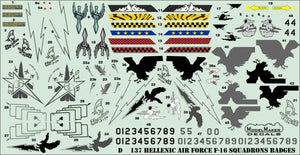 ModelMaker Decals D48137 Hellenic Air Force F-16&amp;#39;s Squadrons 1/48 – Bild 3