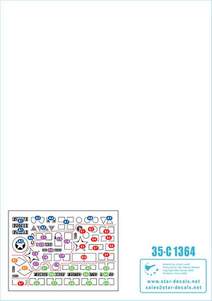 Star Decals 35-C1364 Daimler Armoured Car 1 British and Belgian service in WW2 1/35 – imagen 2