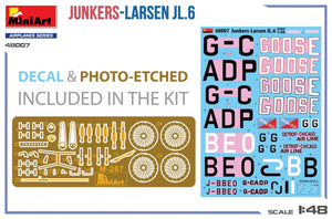 MiniArt 48007 Junkers-Larsen JL.6 1/48 – Bild 2