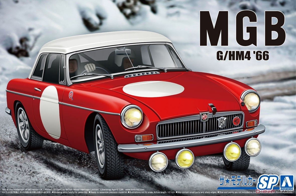 Aoshima 06126 MGB G/HM4 &amp;#39;66 1/24