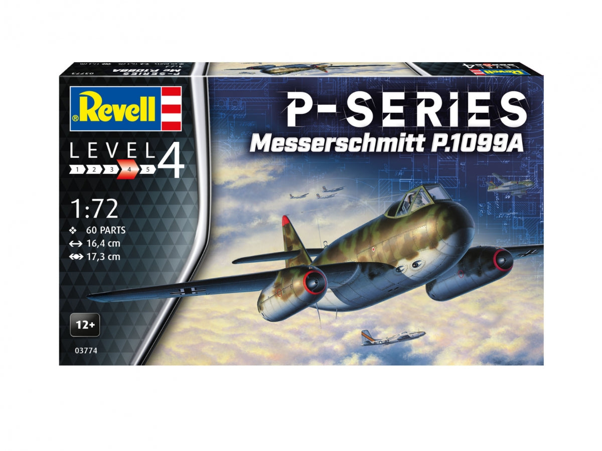 Revell 03774 Messerschmitt P.1099 A (P-Series) 1/72 – imagen 8
